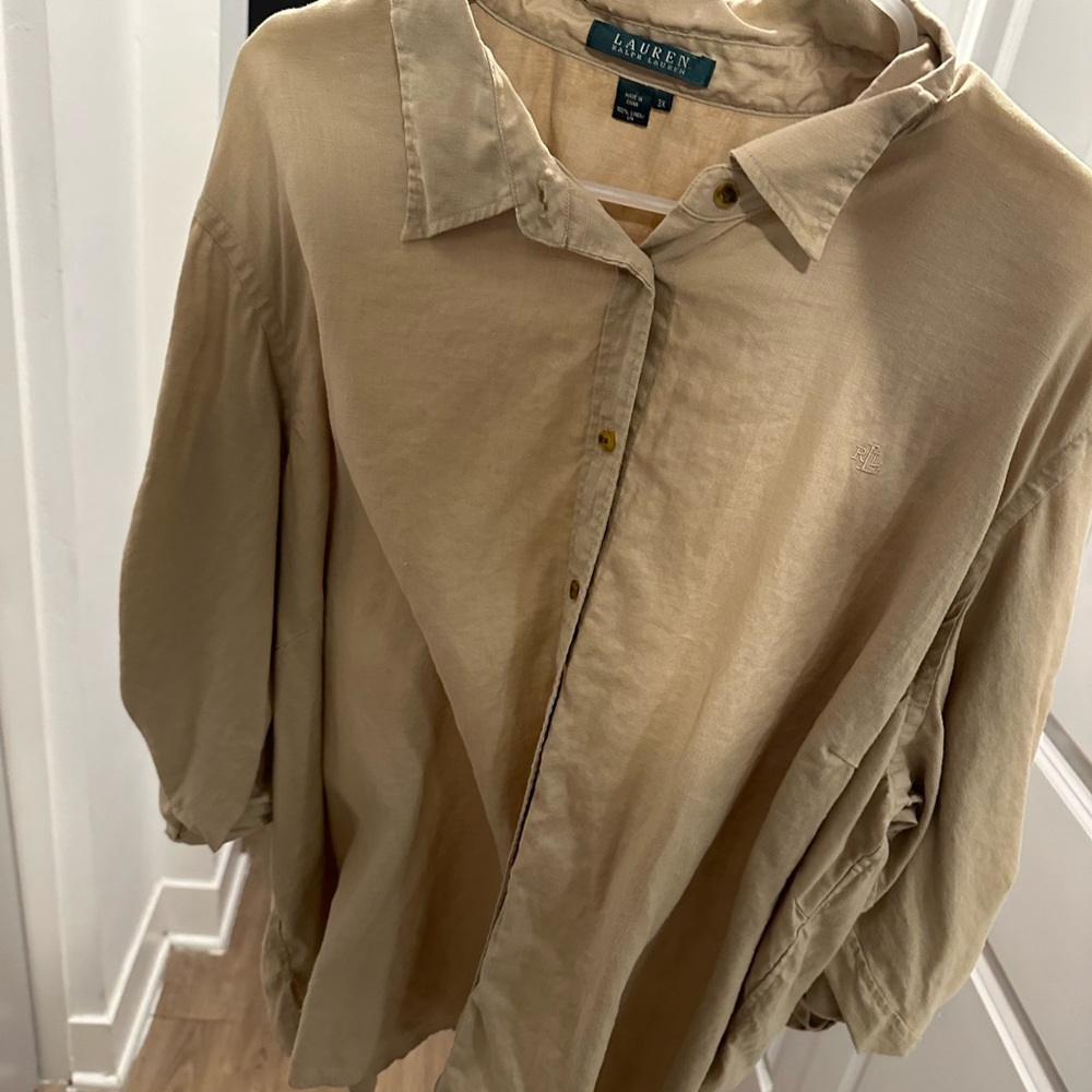 POLO RALPH LAUREN 3X SIZE BUTTON DOWN